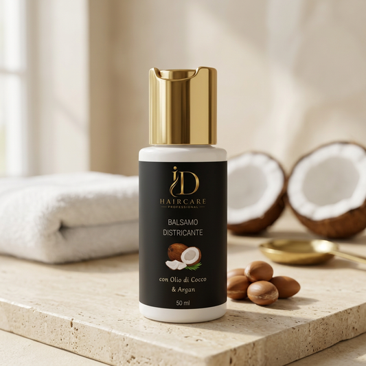 Balsamo Districante Coconut & Argan ID Hair Care Professional 50 ml ambientato