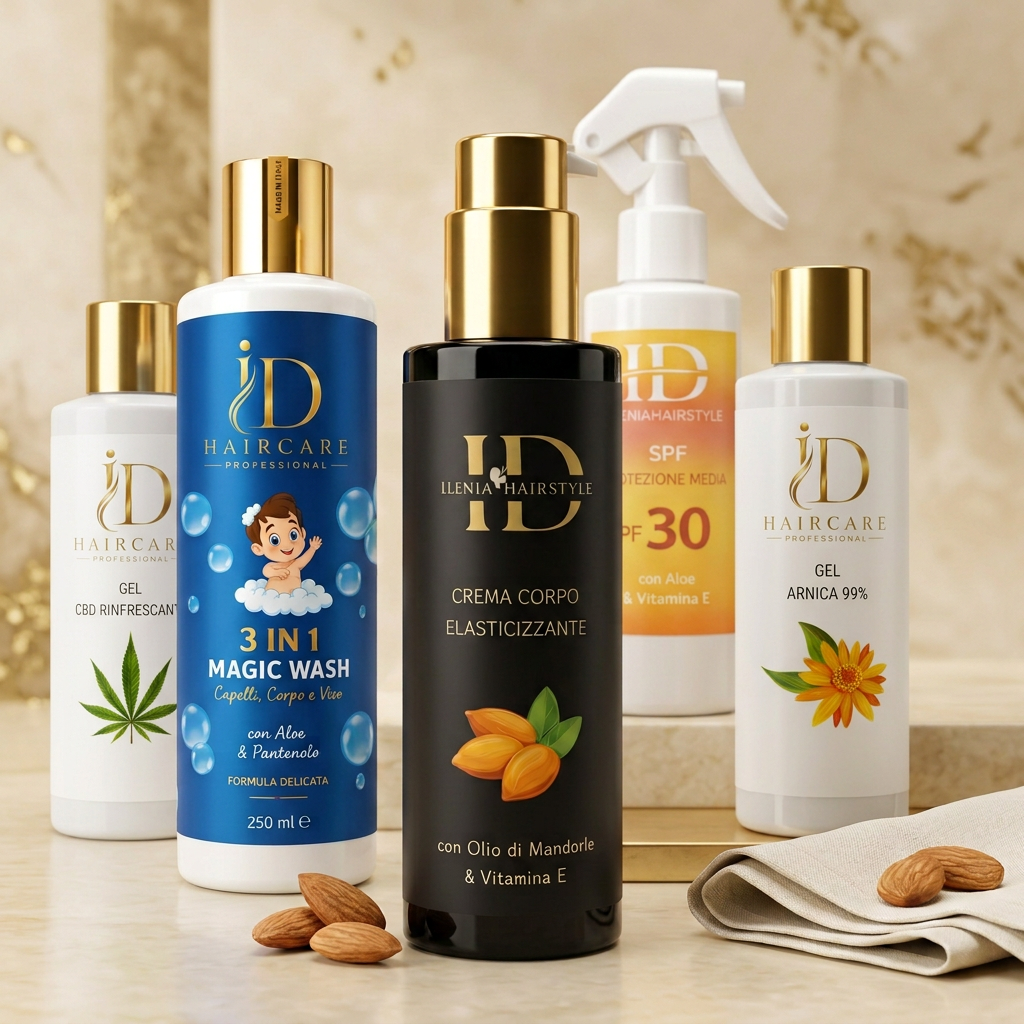 Copertina Cura per il corpo con gel CBD e Arnica