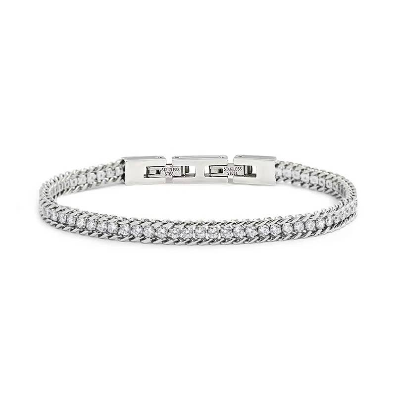 BRACCIALE TENNIS CON CATENA GRUMETTA - KM221536D893
