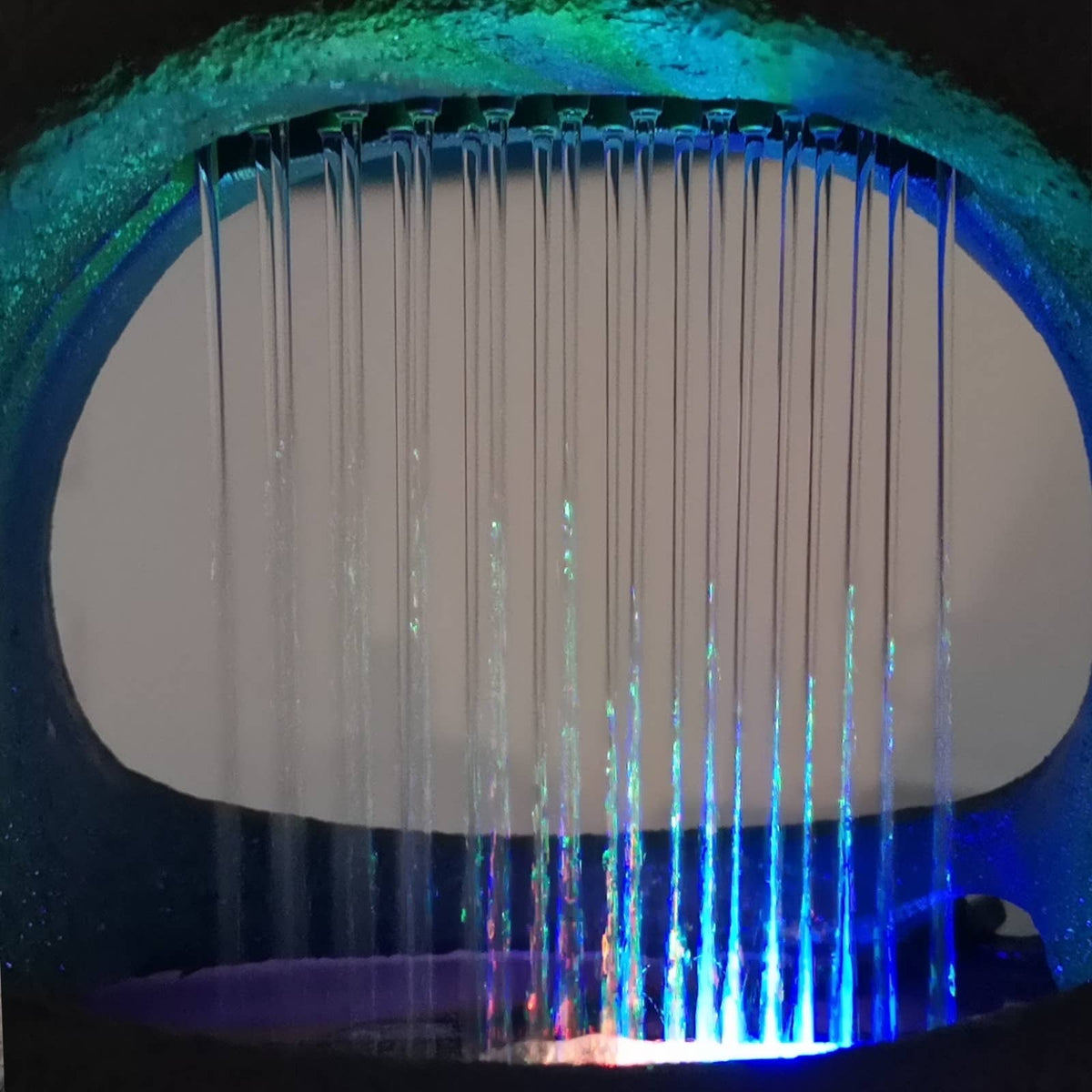 Zen'Arôme - Fontana d'acqua Cesta - Stile moderno con illuminazione colorata