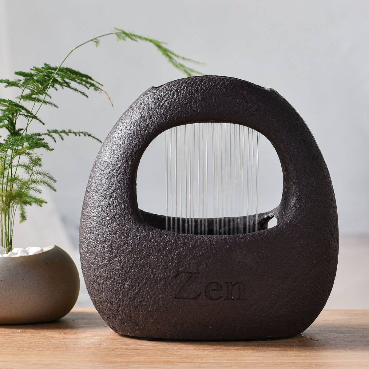 Zen'Arôme - Fontana d'acqua Cesta - Stile moderno con illuminazione colorata
