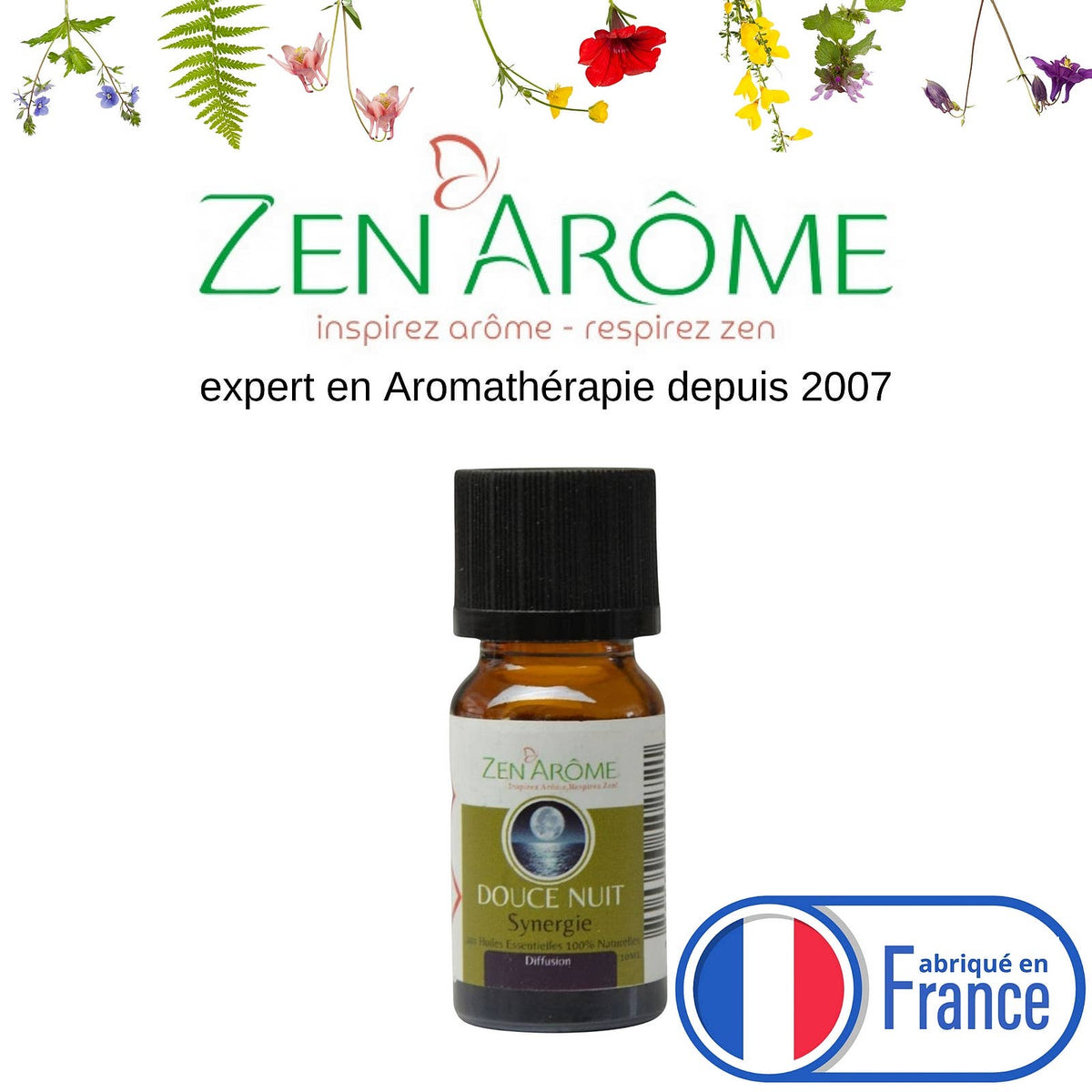 Zen'Arôme - Sinergia oli essenziali Sweet Night per diffusore - 10 ml
