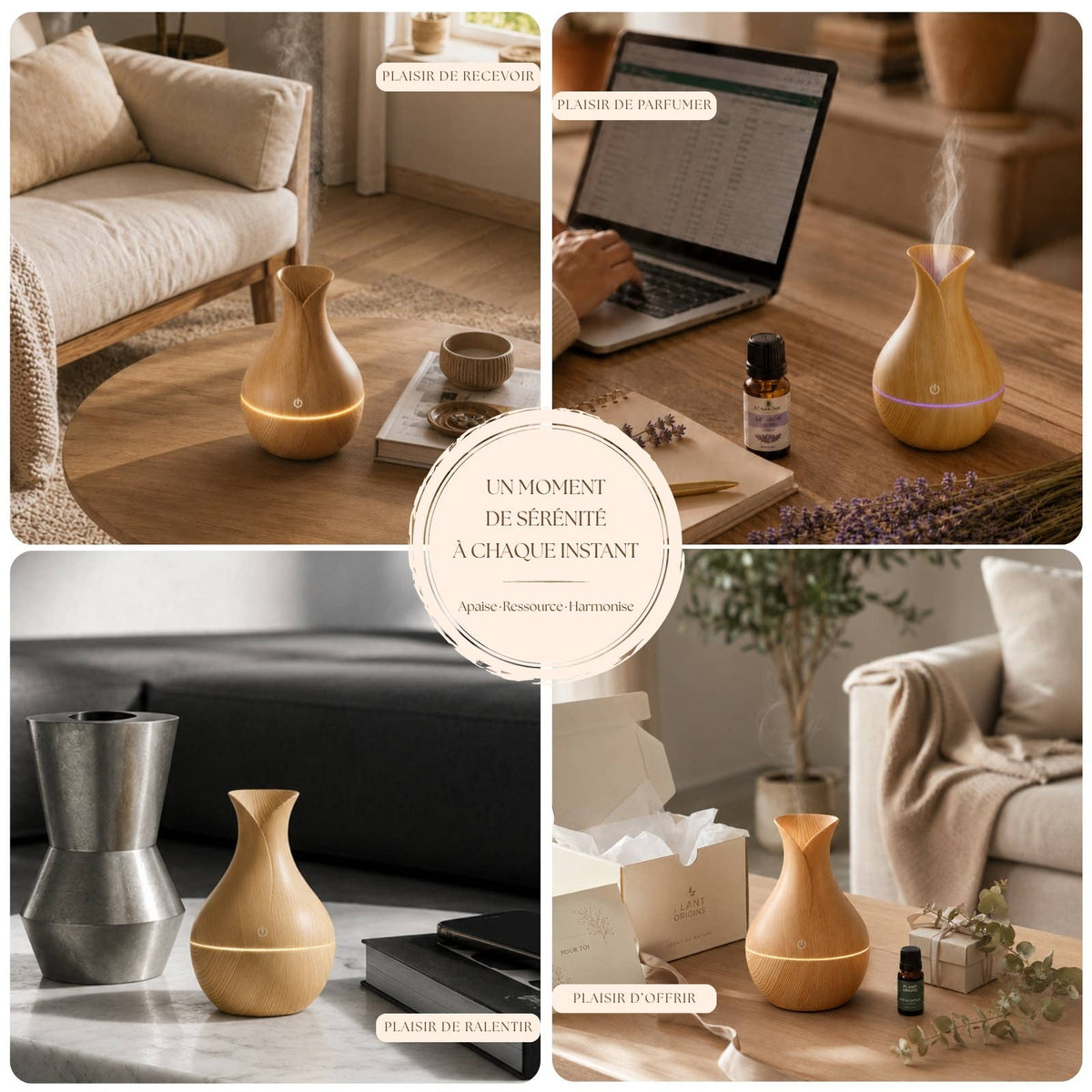 Zen'Arôme - Diffusore Umidificatore Elyra