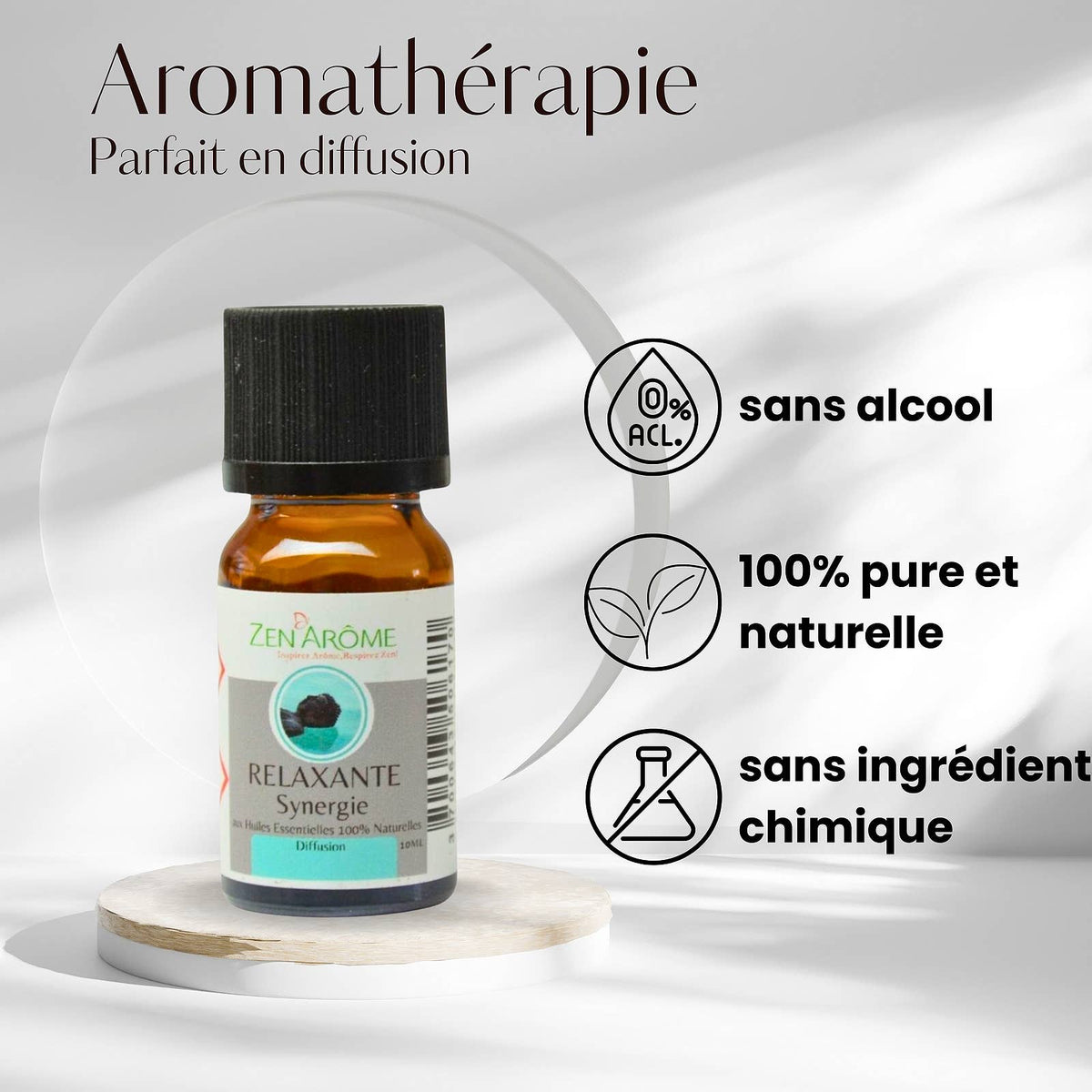 Zen'Arôme - Sinergia di Oli Essenziali Rilassanti per Diffusore - 10 ml