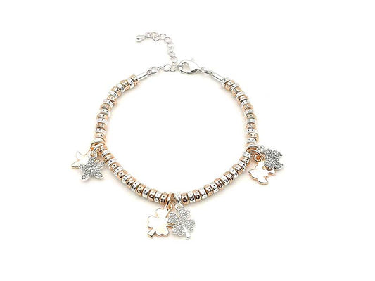 BRACCIALE PEPITE CHARMS PORTAFORTUNA - AJJ20100768C23/24/C31