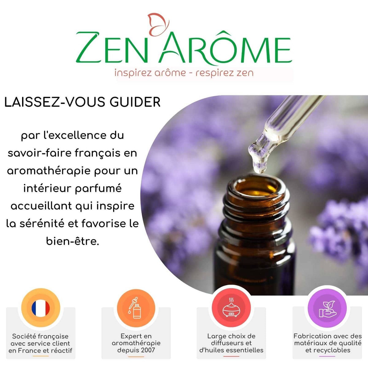 Zen'Arôme - Set oli essenziali - pack iniziale con espositore gratuito