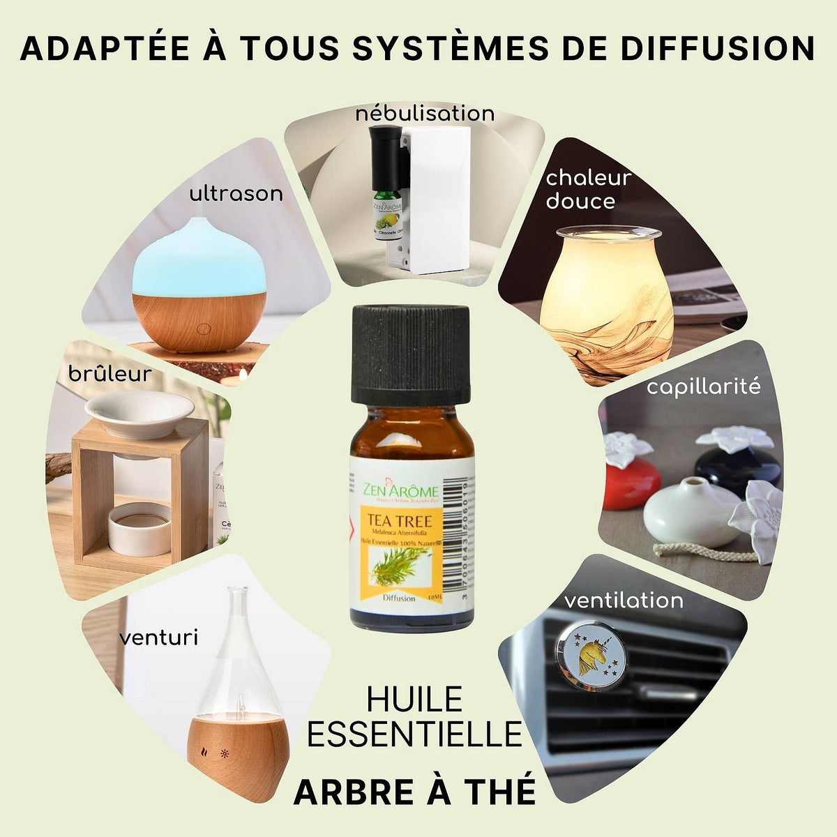 Zen'Arôme - Olio Essenziale di Tea Tree 100% Naturale - 10 ml