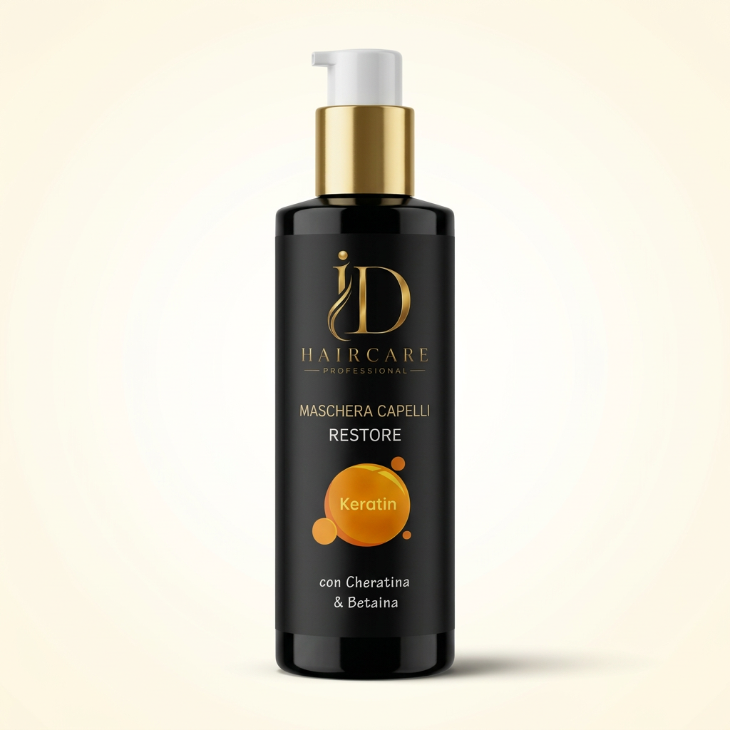 Maschera Capelli Restore ID Hair Care Professional su sfondo chiaro