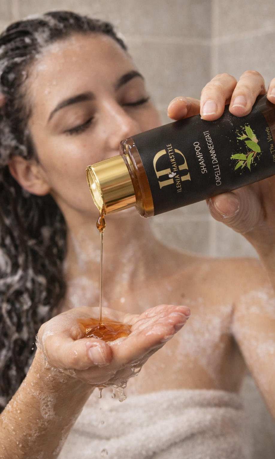 ID Shampoo Capelli Danneggiati con Tè Verde – Azione Ristrutturante 50ml
